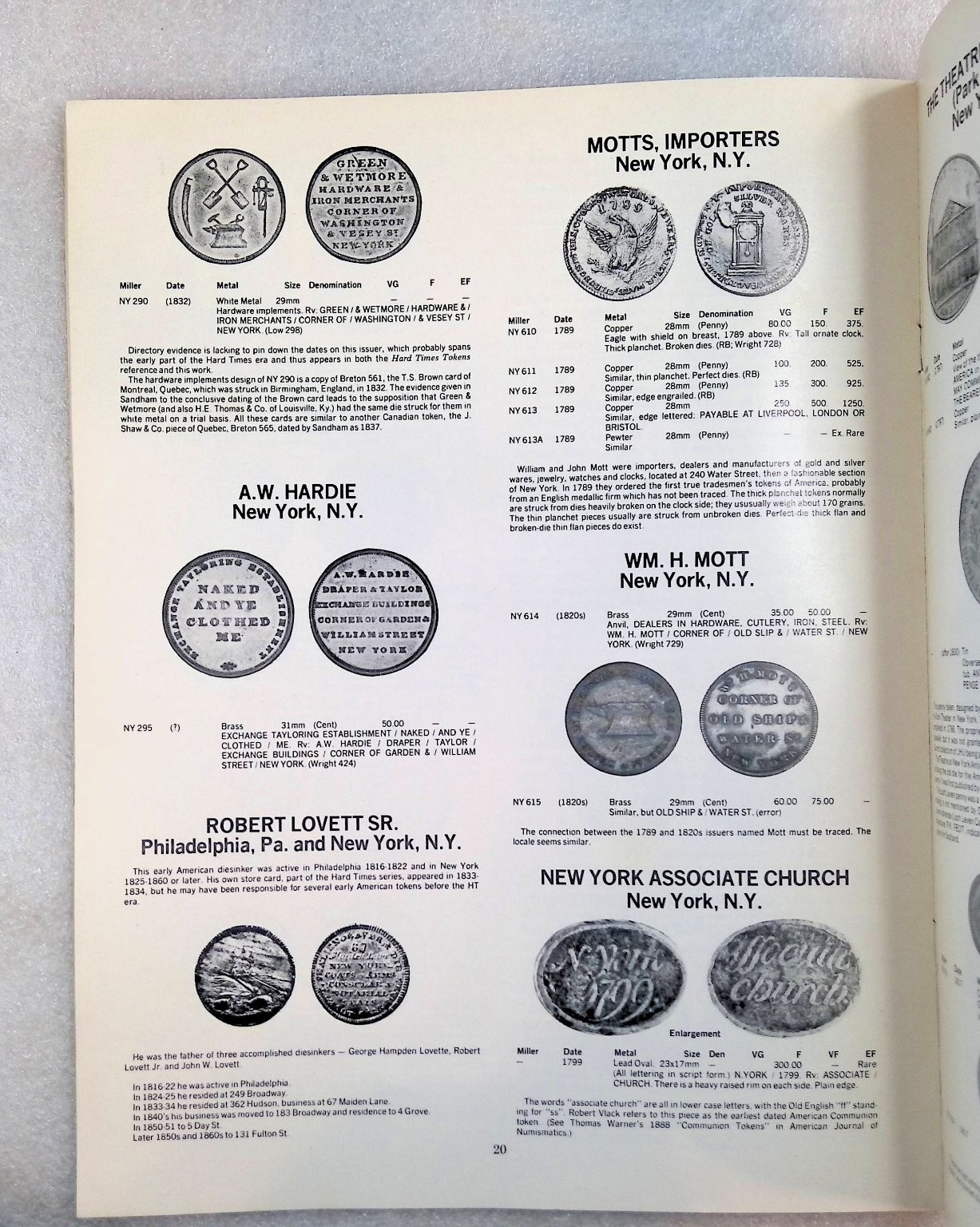 Early American Tokens Russell Rulau Numismatic Reference Krause Publications