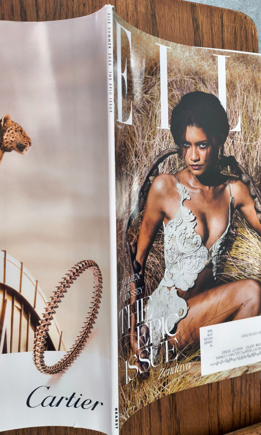 ZENDAYA ELLE Magazine Summer 2026 Women of the Odyssey Epic Issue Brand New