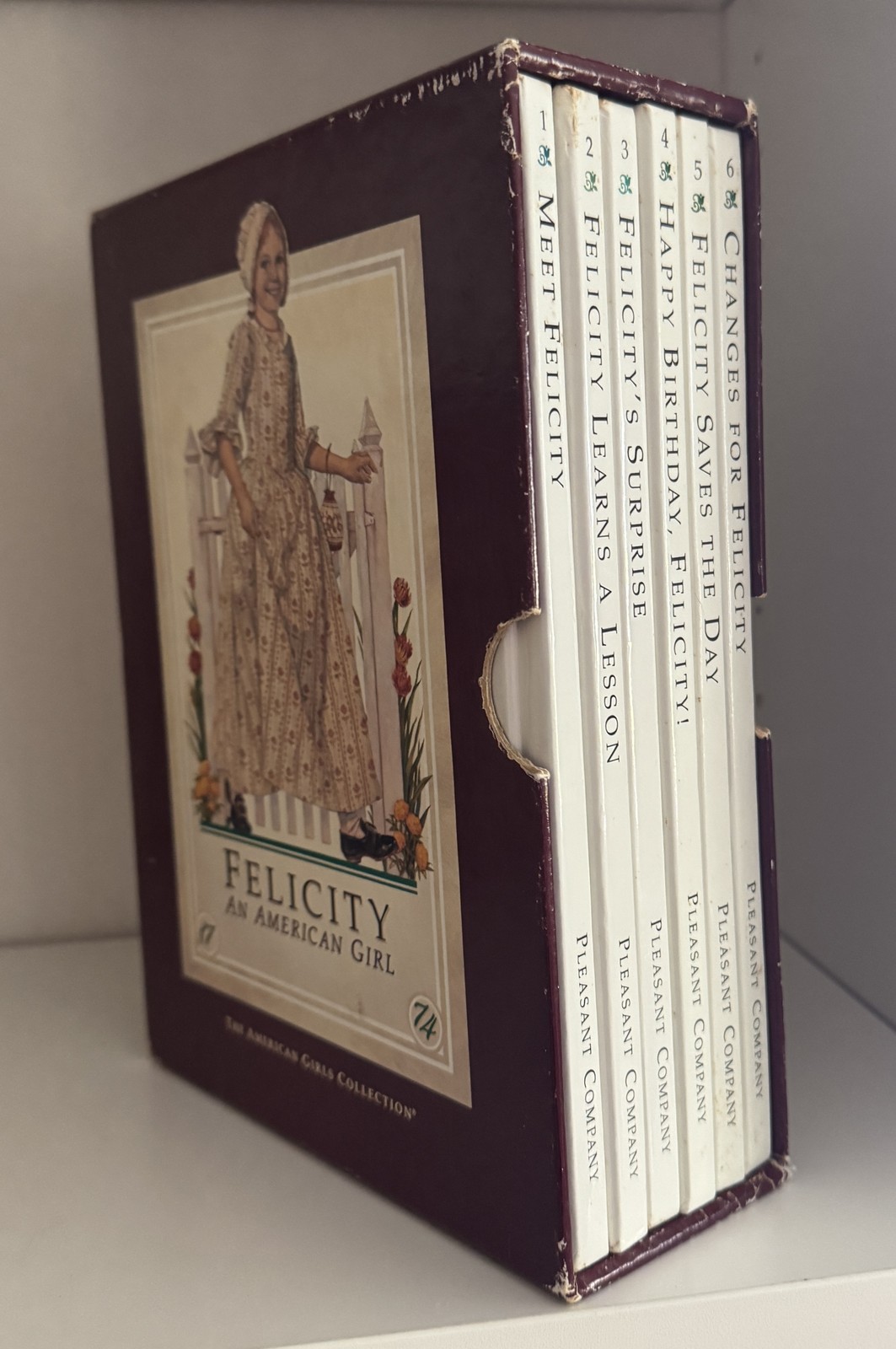 Complete Set FELICITY 1-6 American Girl Lot Pleasant Company Hardcover