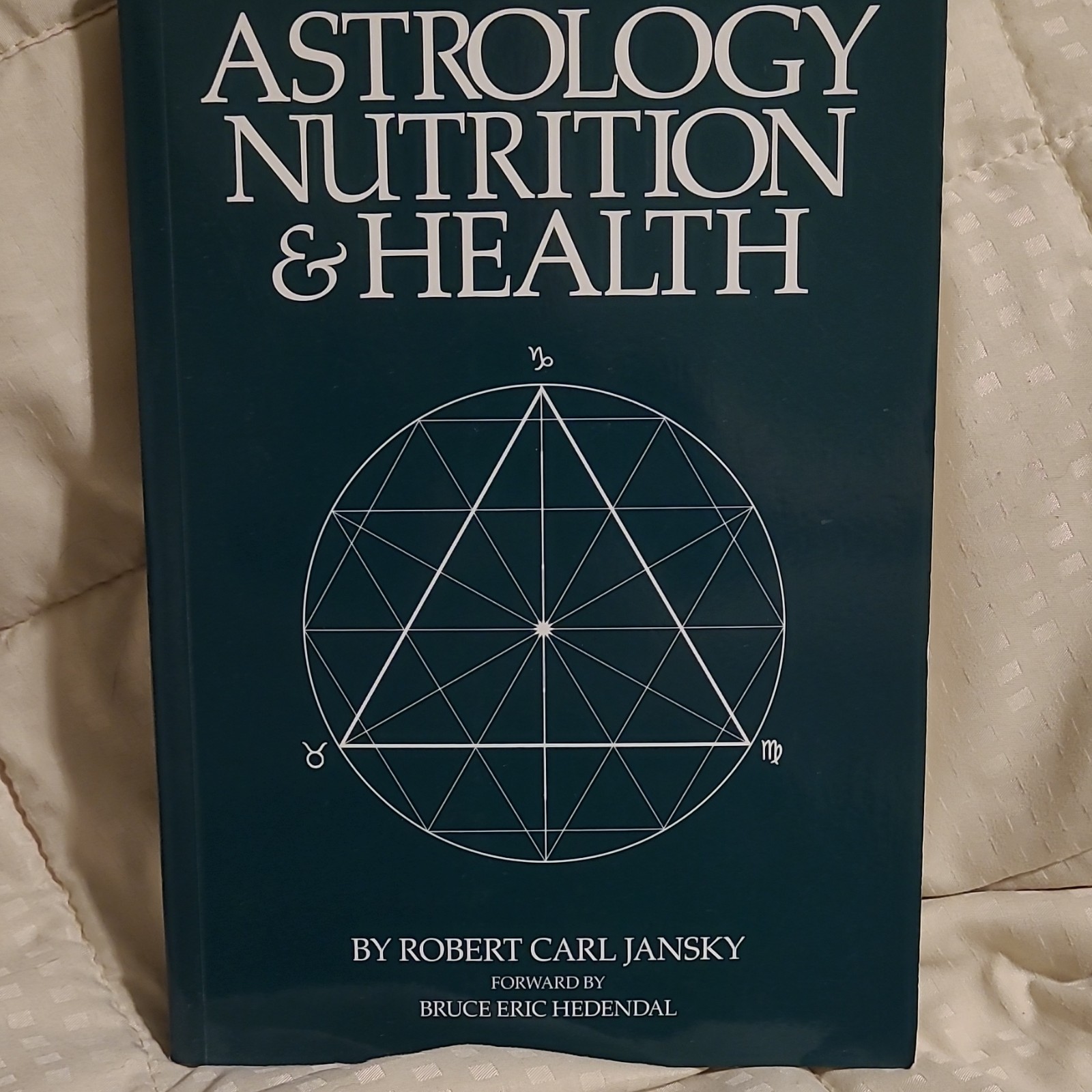 Robert Carl Jansky Astrology Nutrition & Health 1997 Trade Paperback Astrology
