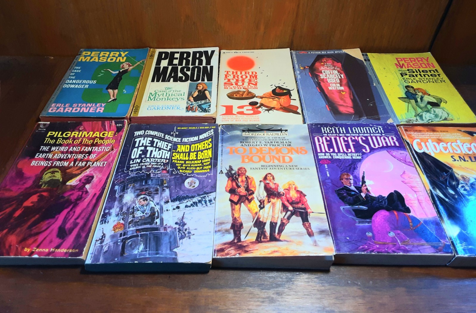 Wholesale Lot 70 Misc Vintage Sci-Fi/Fantasy Paperback Books Poul Anderson More