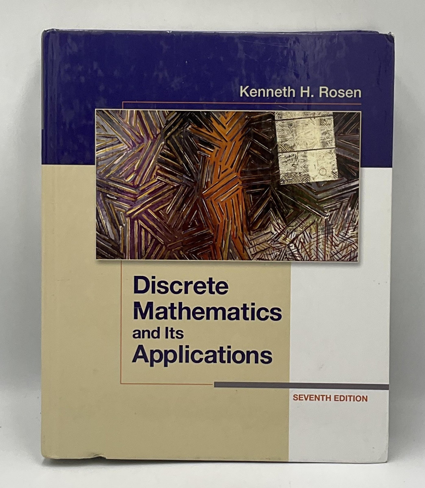 Discrete Mathematics And Its Applications Kenneth H. Rosen McGraw-Hill Beige HC