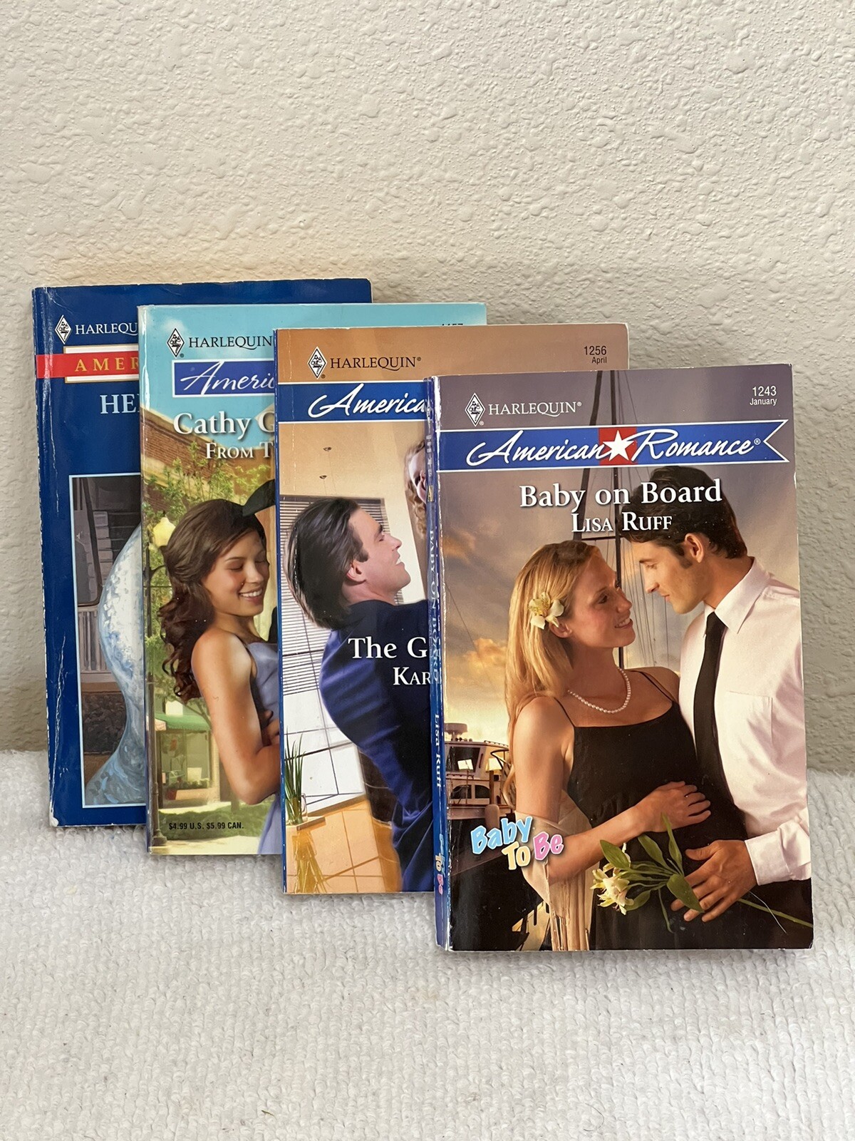Harlequin American Romance Series Lot 4 Paperback Books