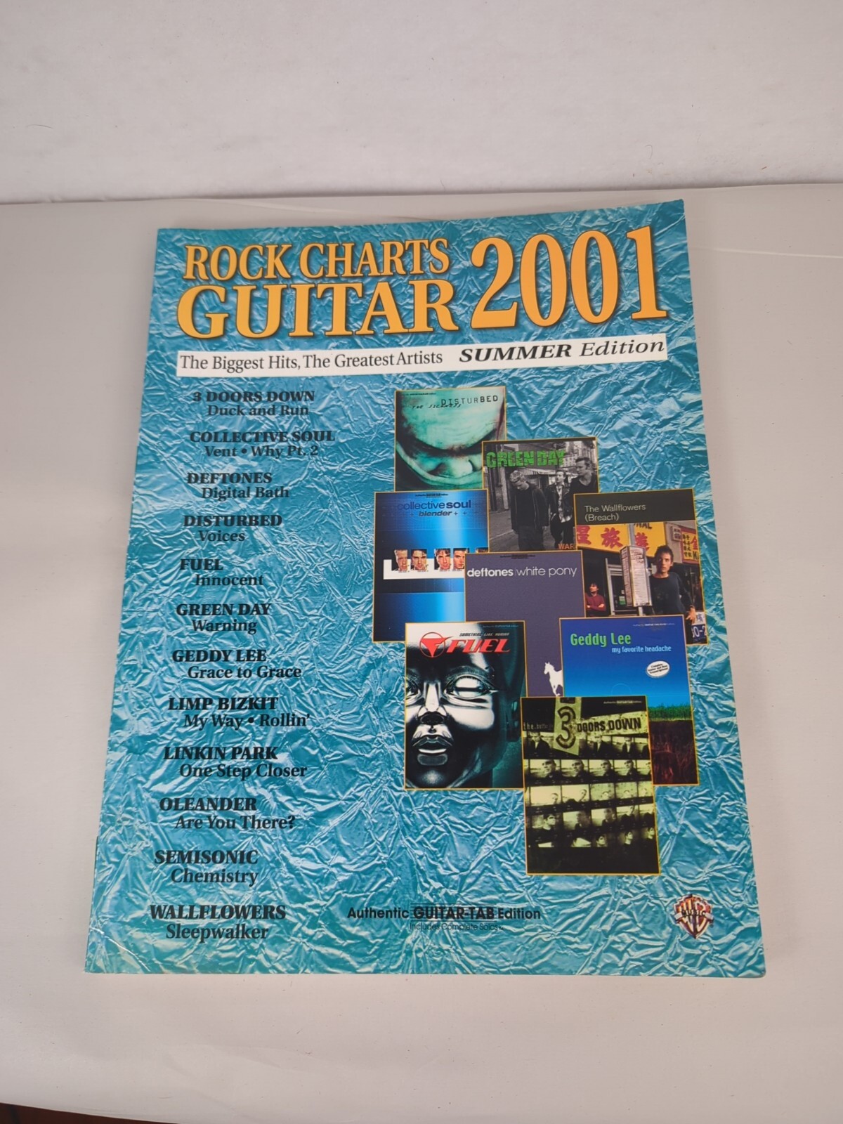 ROCK CHARTS GUITAR 2001 SUMMER EDITION: AUTHENTIC GUITAR Tab Edition