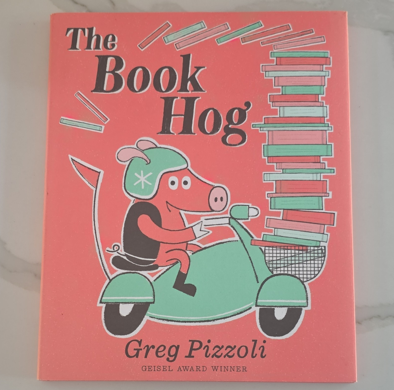 Greg Pizzoli The Book Hog Hardcover 2019 Little, Brown Books for Young Readers