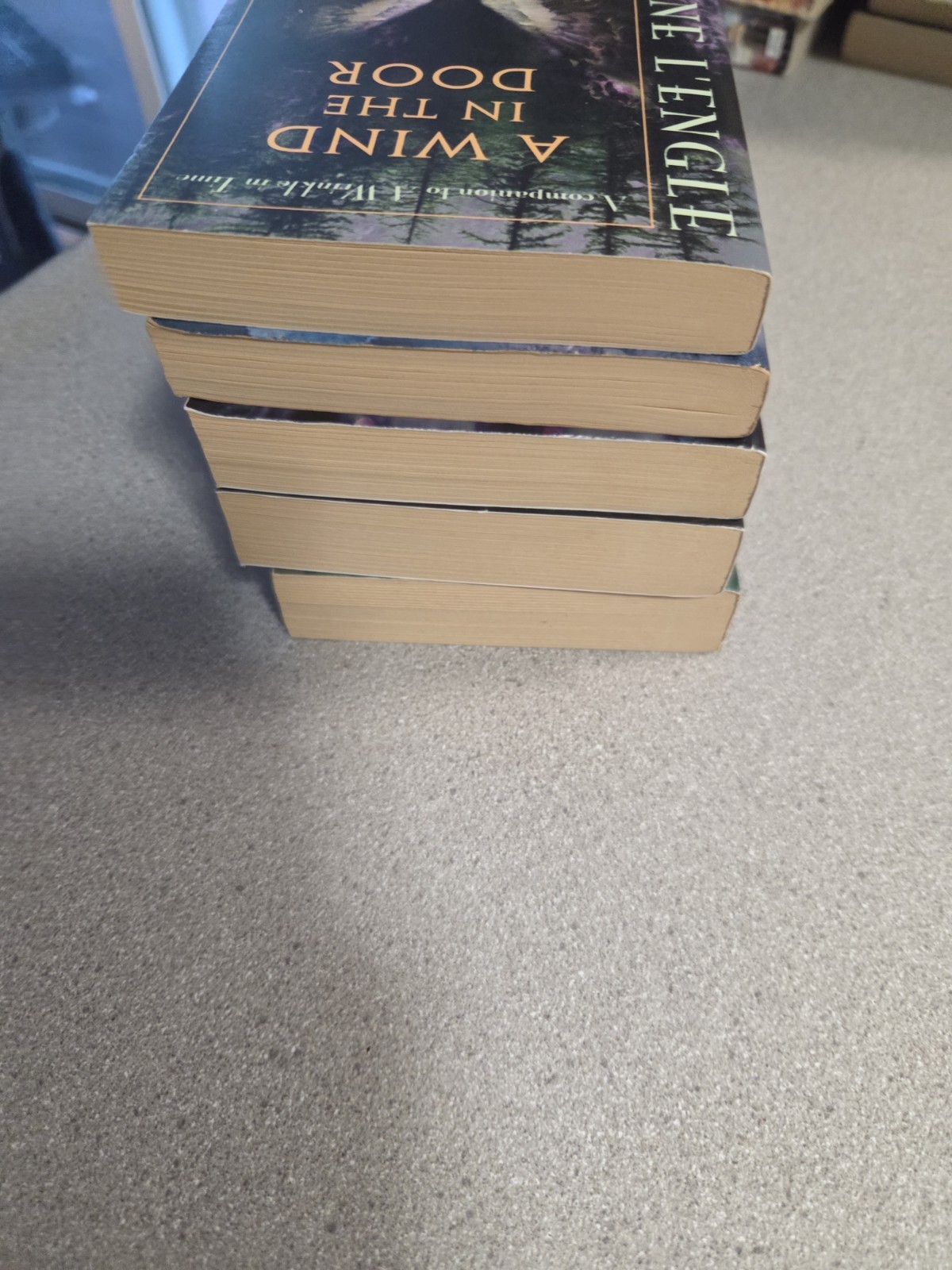 Madeline L’Engle Wrinkle In Time Quintet. Paperback. Fantasy.