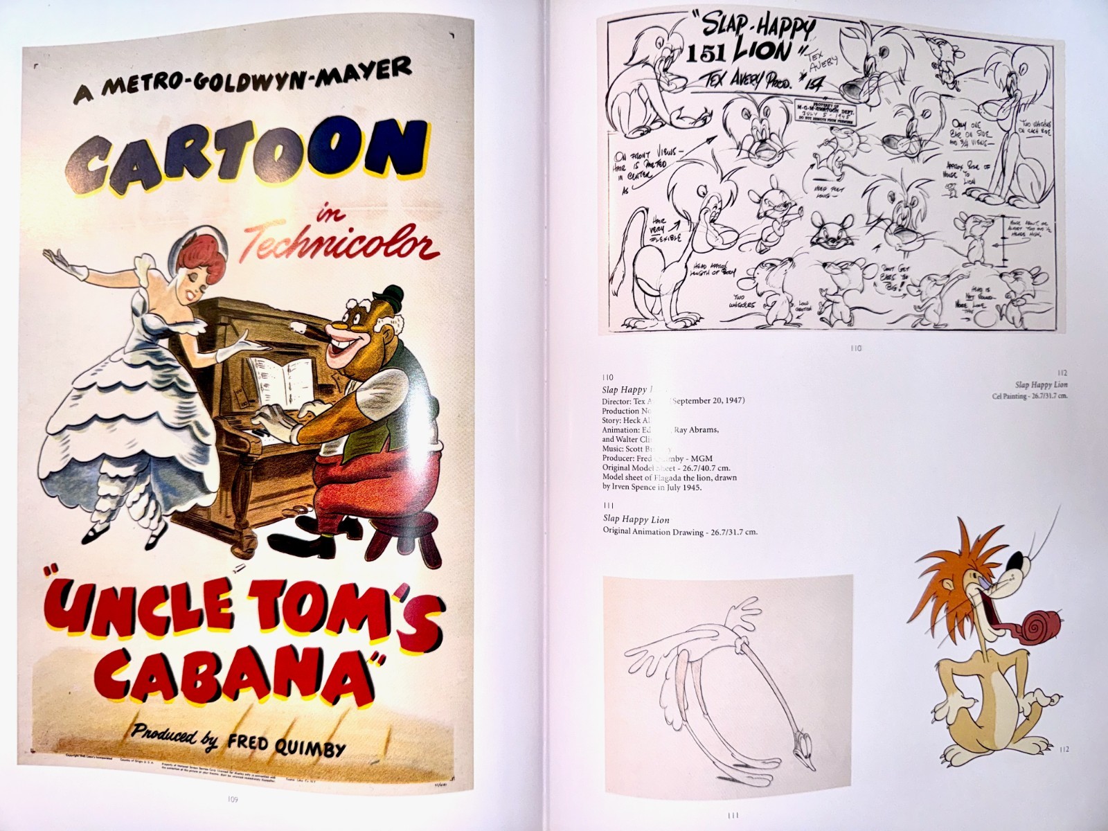 Tex Avery, The MGM Years 1942-1955 biography w/1k photos Bugs cartoonist, 1stHB