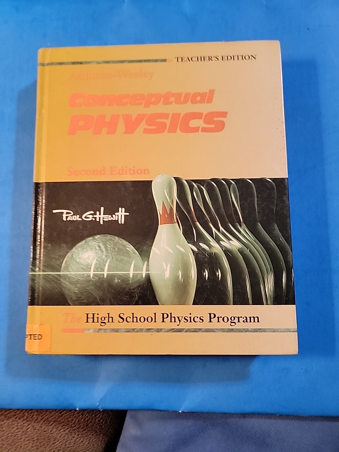 Teach Editn Concept Physics Hardcover C. Nick Hewitt