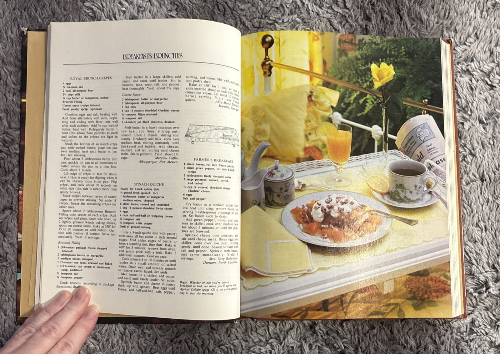 Southern Living 1981 Annual Recipes Hard Cover Book Vintage GC 340 Pages 8.5×11”