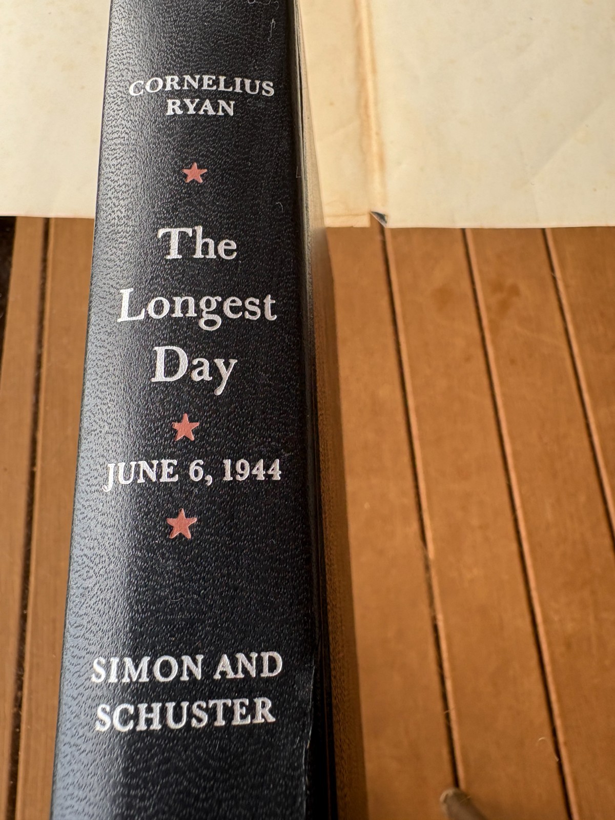 The Longest Day by Cornelius Ryan 1959 Simon & Shuster HCDJ Hard Cover