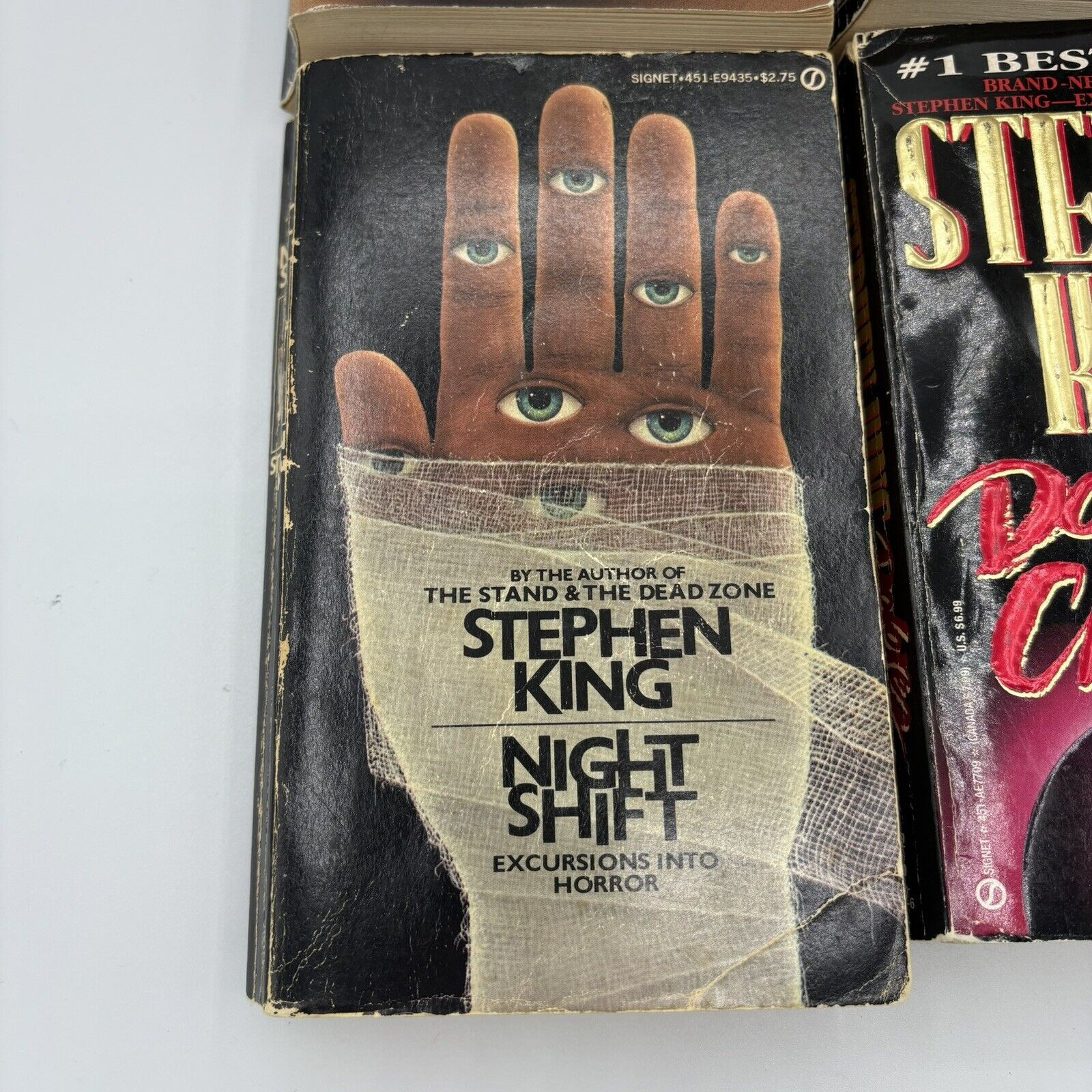 Stephen King Paperback Lot of 4 Horror Rose Madder Night Shift Delores Green E4