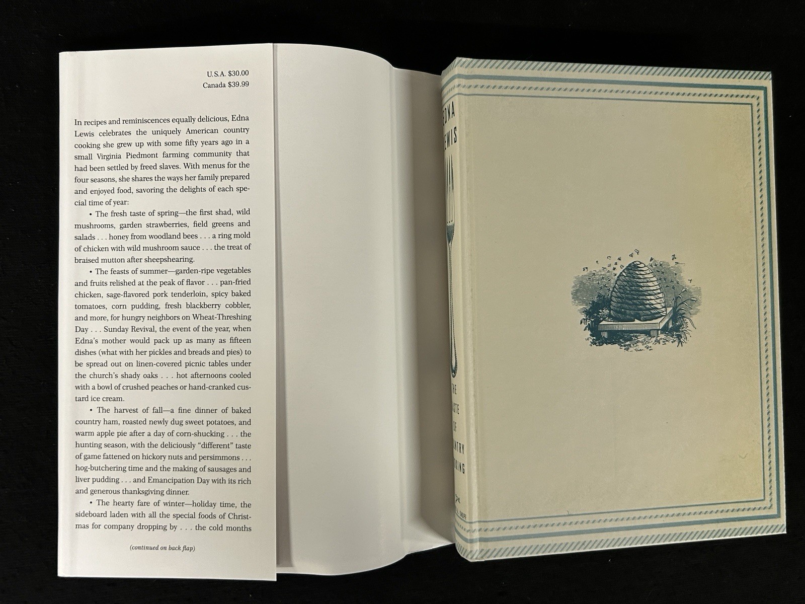 TASTE OF COUNTRY COOKING The 30th Anniversary Edition Edna Lewis HCDJ