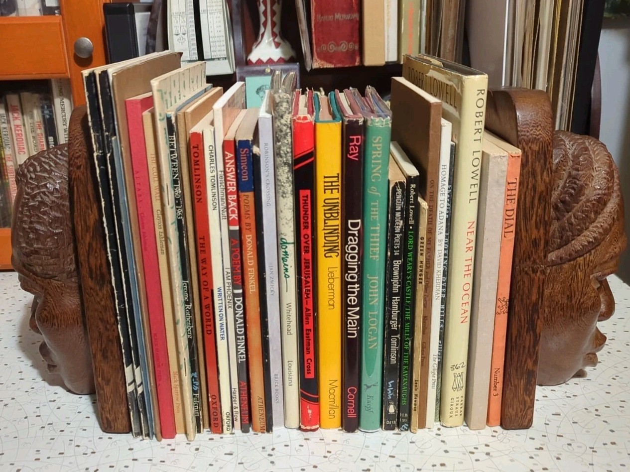Poetry Lot 50s-80s Clayton Eshleman Robert Lowell David Kherdian J. Rothenberg +