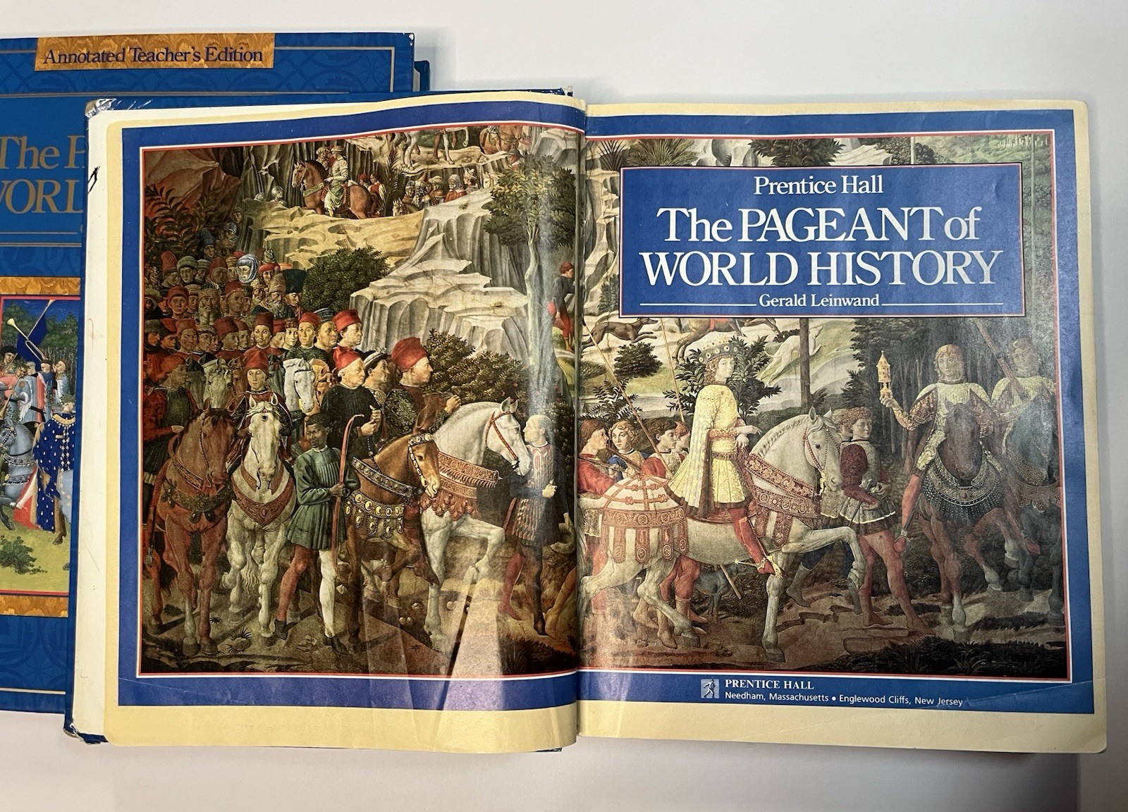 The Pageant Of World History Teacher’s Edition + 2 Student Texts Prentice Hall