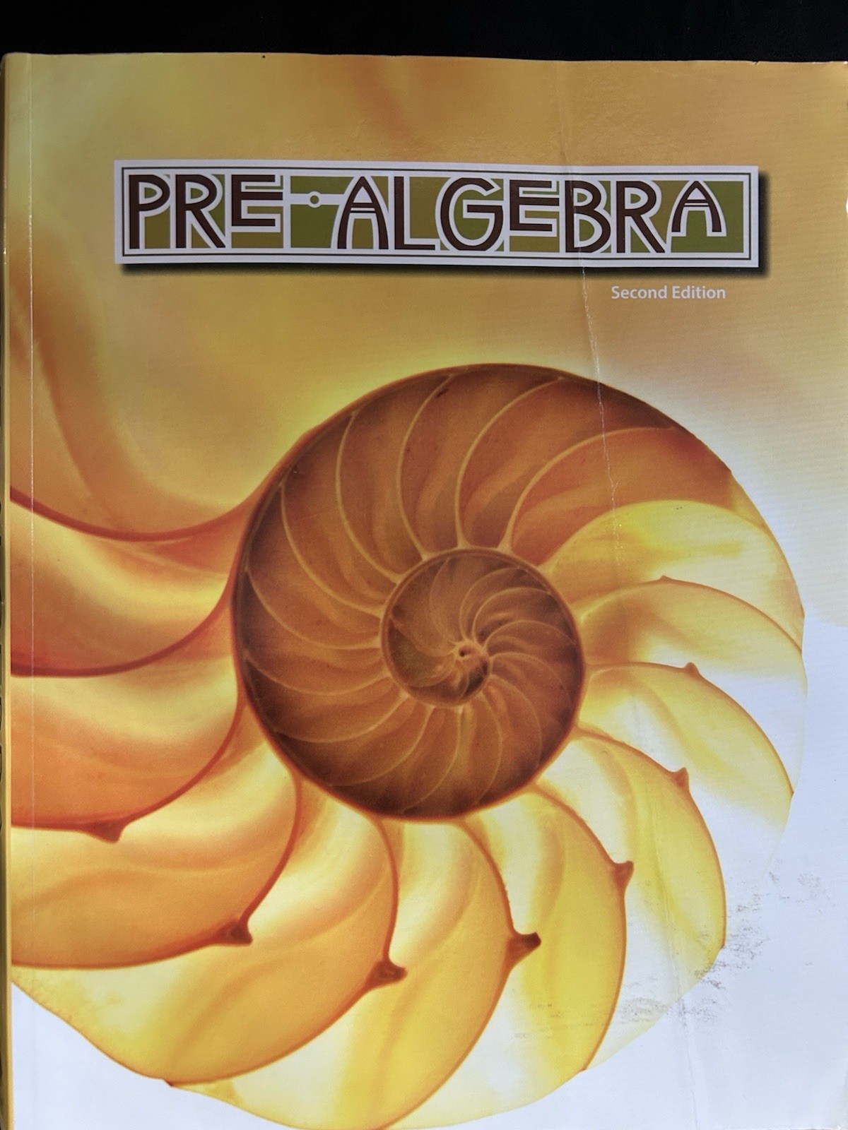Pre-Algebra 2nd Edition BJU Press