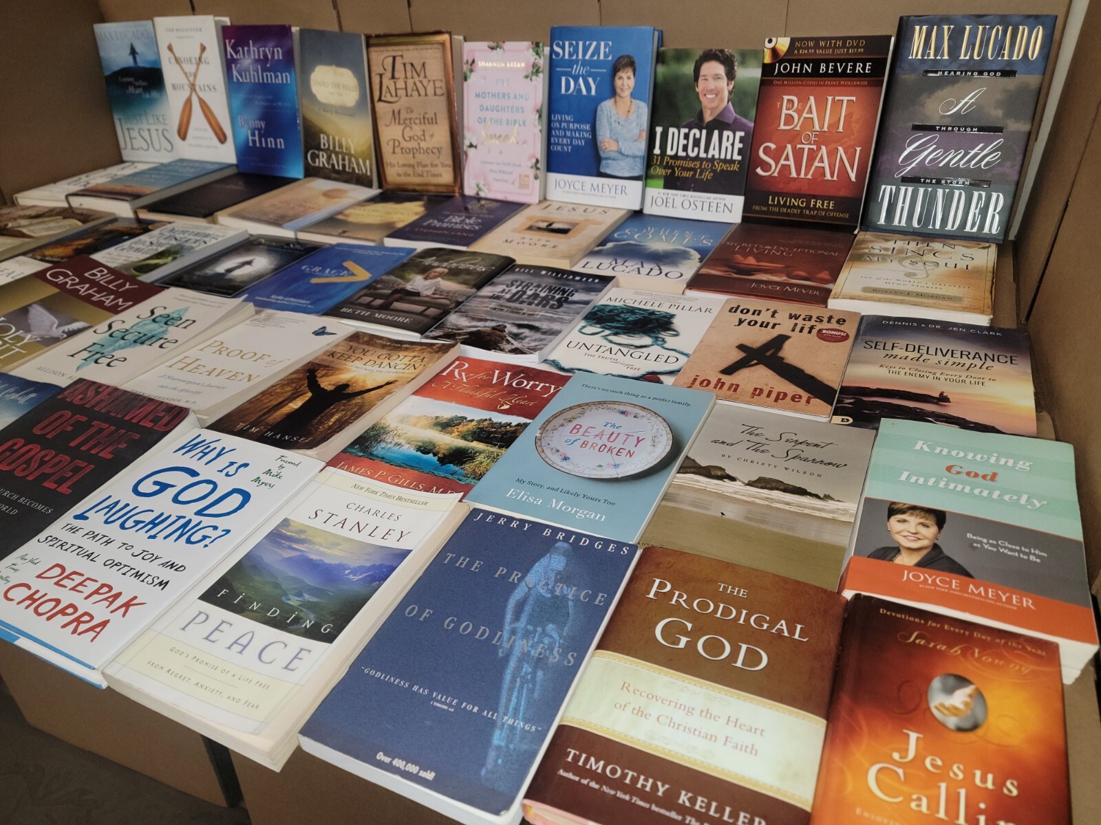 Lot of 100 Christian Prayer Bible Jesus Christ Stories Religion Book RANDOM*MIX