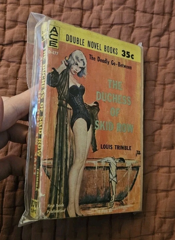 ACE D 477 LOVE ME AND DIE / THE DUCHESS OF SKID ROW Louis Trimble