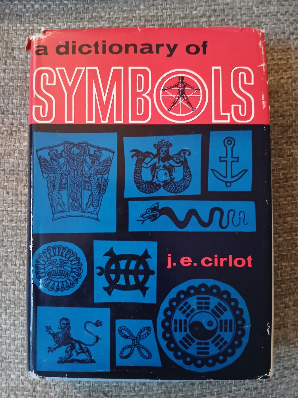 A Dictionary of Symbols J.E. Cirlot HC DJ 1962 Philosophical Library
