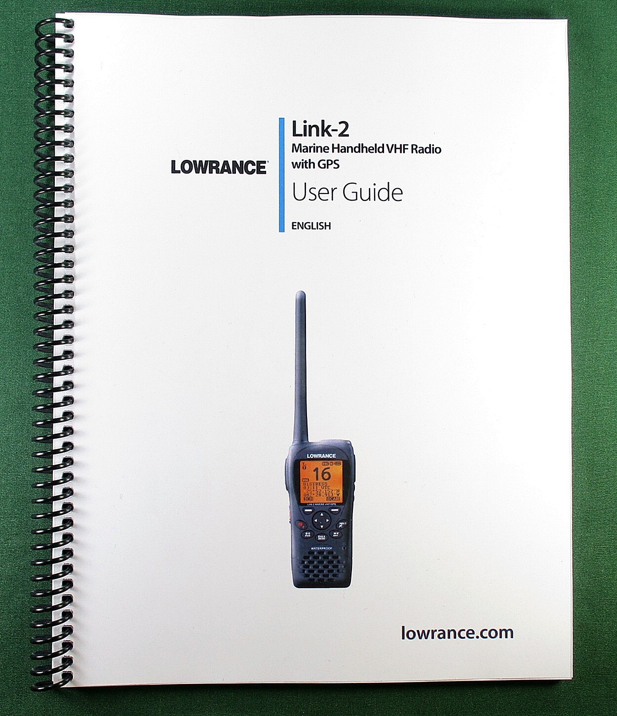 Lowrance Link-2 Instruction Manual: 88 Pages & Protective Covers