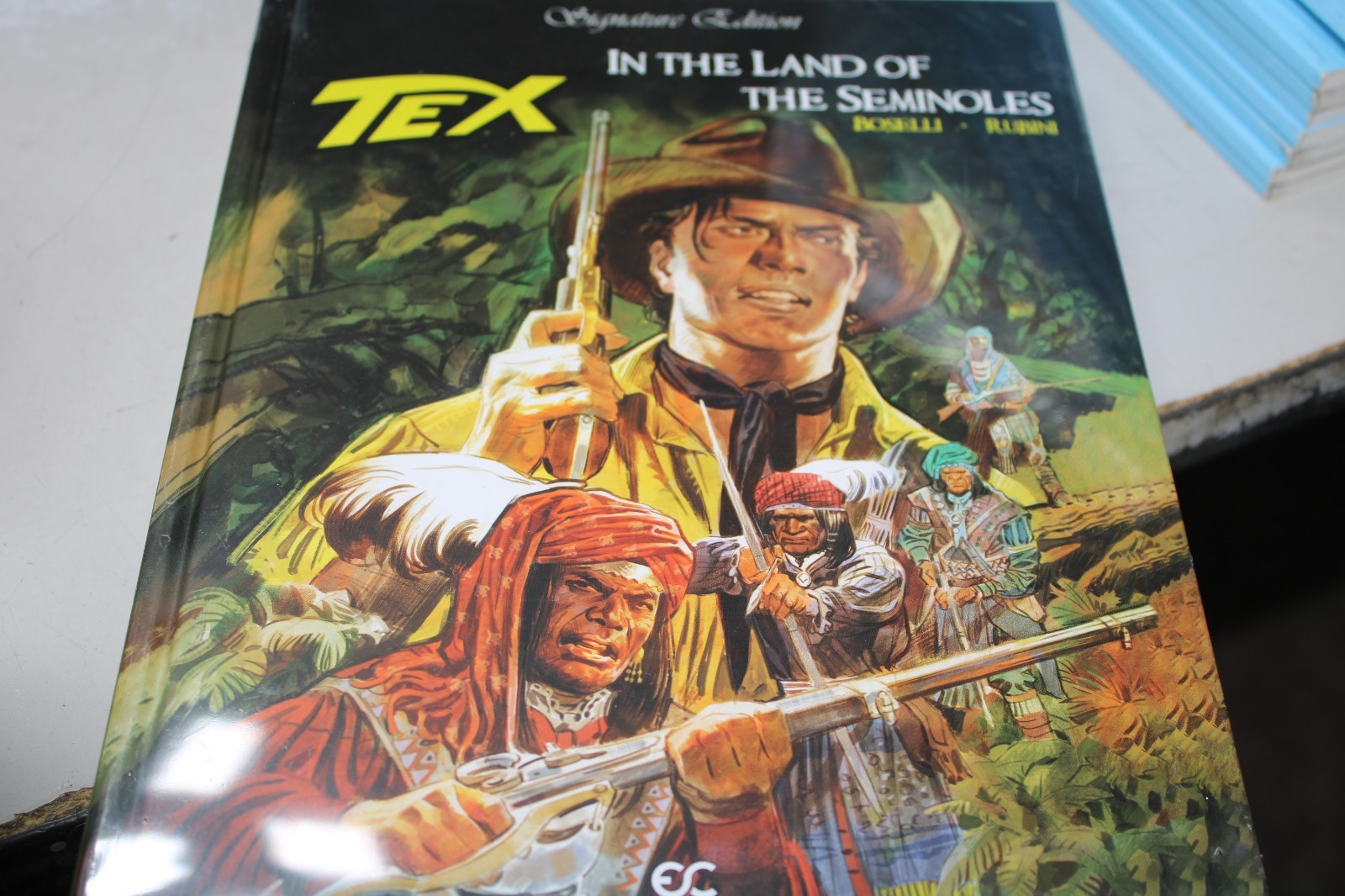 Tex: In the Land of the Seminoles (2022 Hardcover), Boselli, Rubini, Carnevale