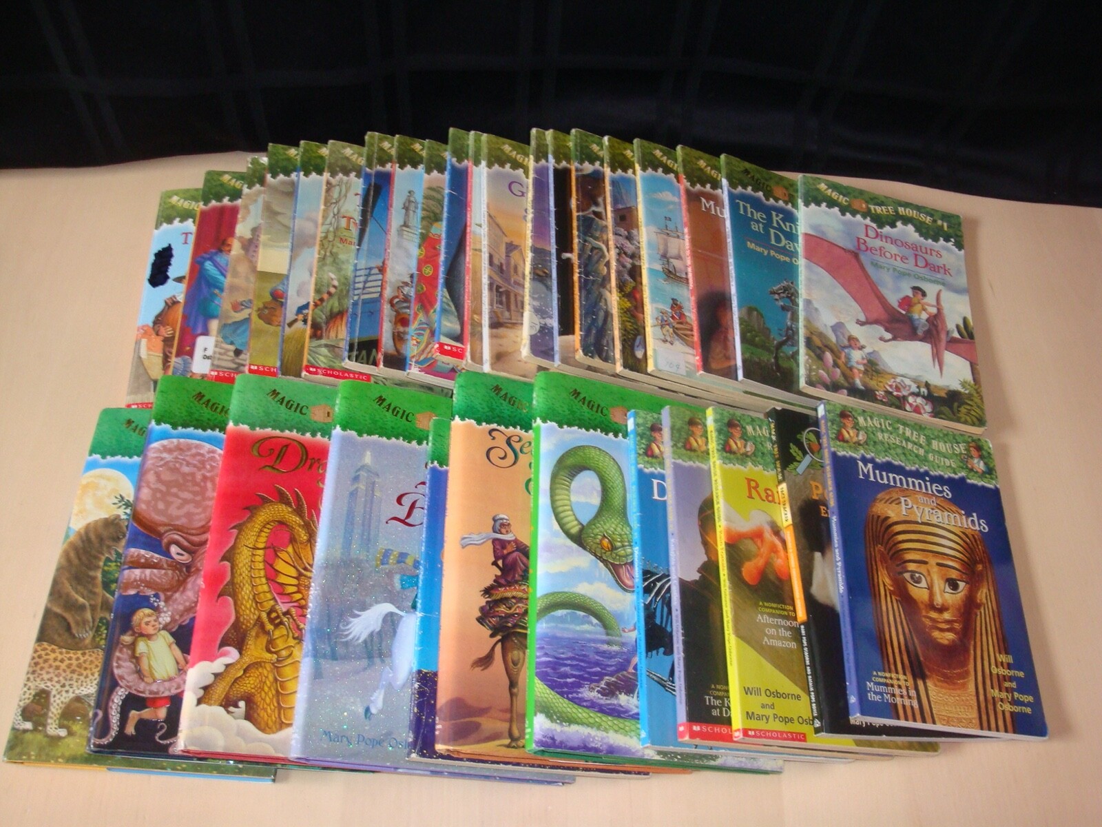 Magic Tree House Mary Pope Osborne Series 32 Chapter Book Lot Homeschool Class