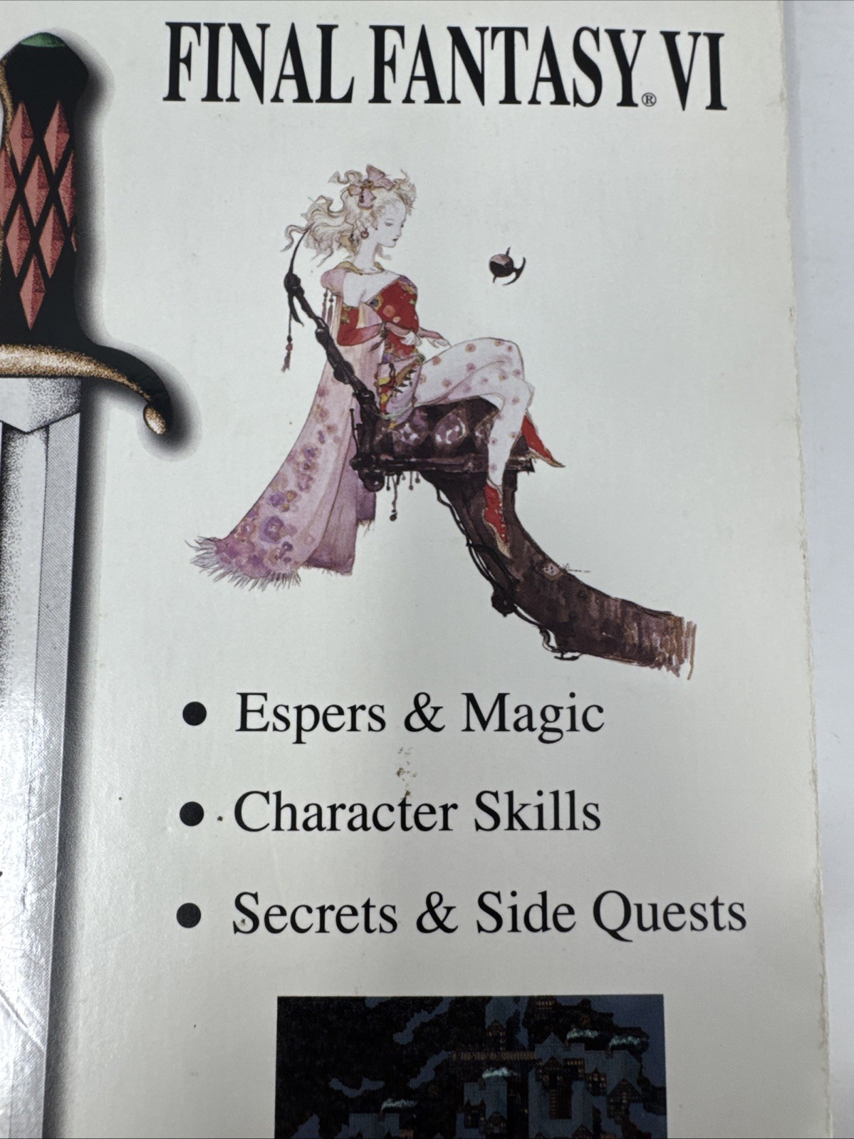 Final Fantasy Anthology Official Strategy Guide Both Games V VI Brady Games 1999