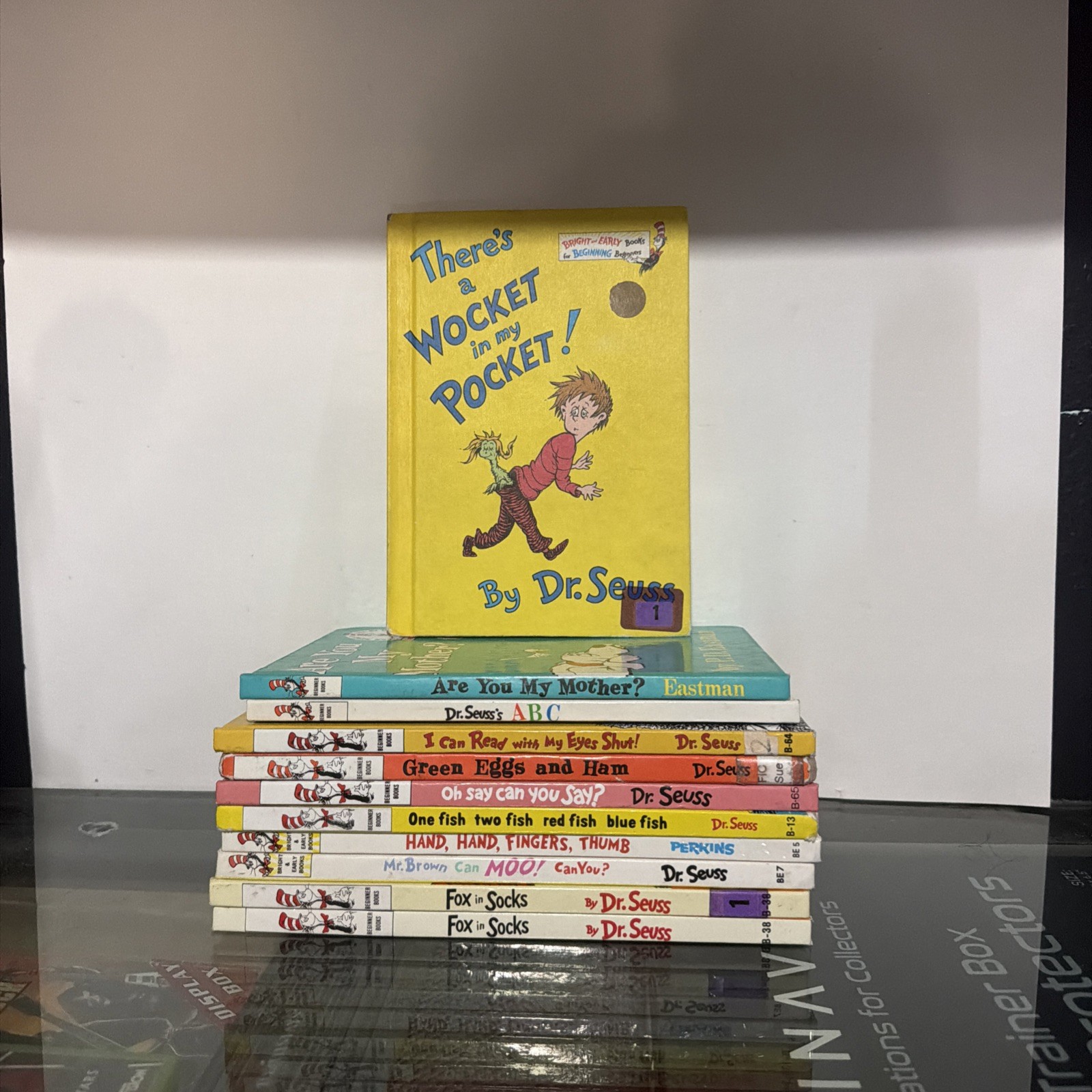 Lot Of 11 Vintage Dr Suess Hardcover Books 1960-1993 Wocket in My Pocket