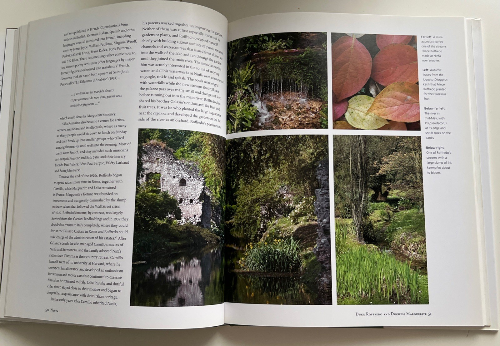 NINFA: THE MOST ROMANTIC GARDEN IN THE WORLD By Charles Quest-ritson – Hardcover