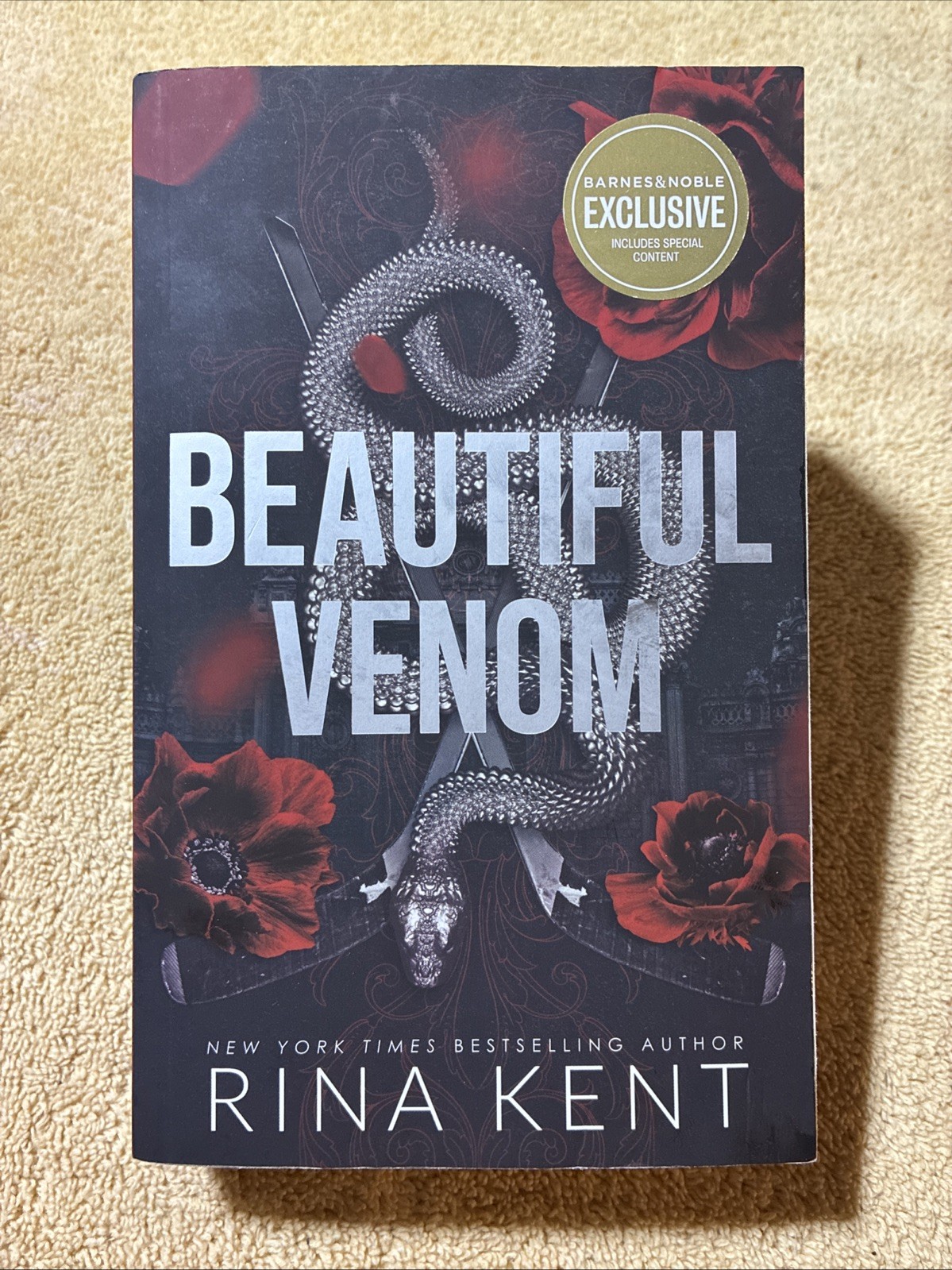 Beautiful Venom By Rina Kent – B&N Exclusive – Stained Edges (2025 TPB)