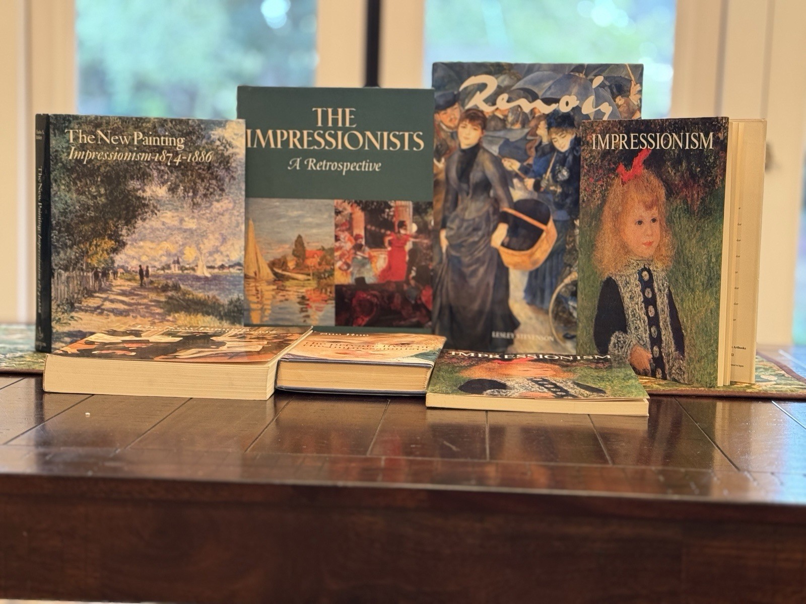 Impressionism Art History Reference Library | Renoir, The New Painting, 7 Volume