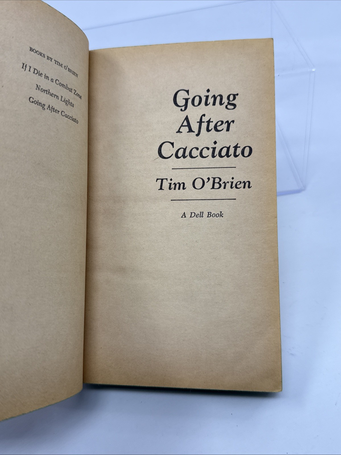 Going After Cacciato by Tim O’Brien 1979 2nd Dell Printing Mass Market PB