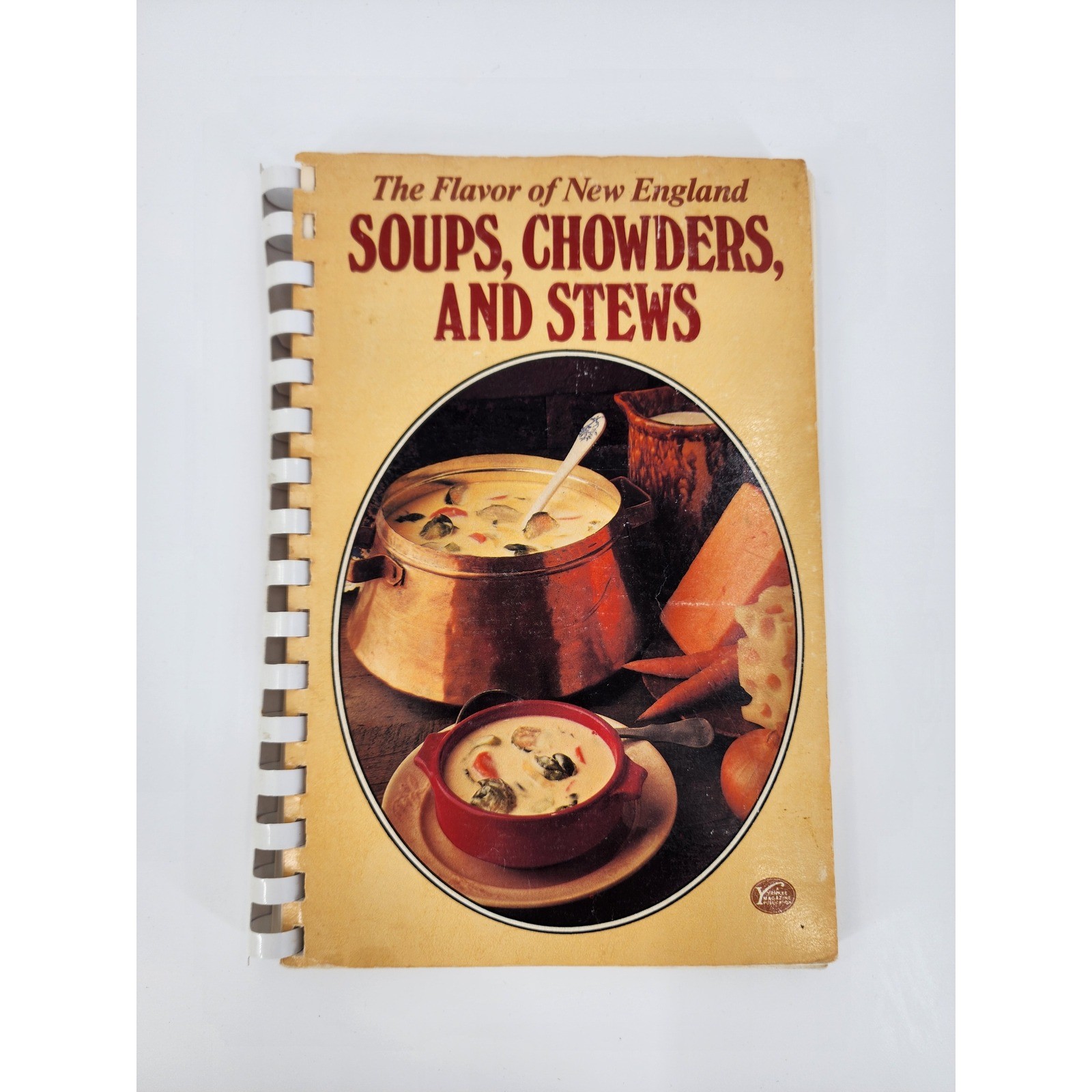 The Flavor of New England Soups Chowders and Stews Yankee Books Vintage Cookbook