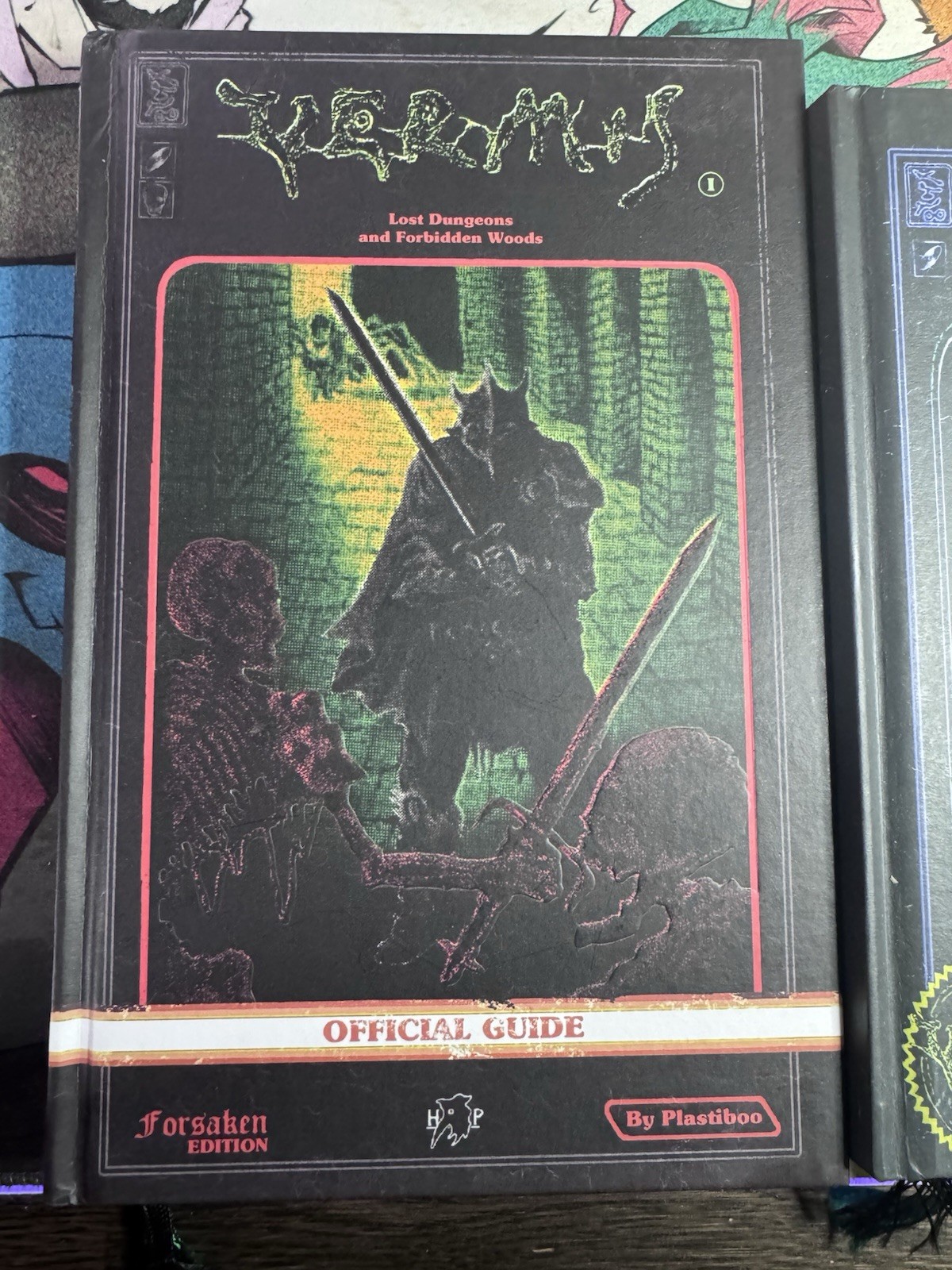 Hollow Press Plastiboo Vermis 1 & 2 Limited Forsaken Hardcover Edition
