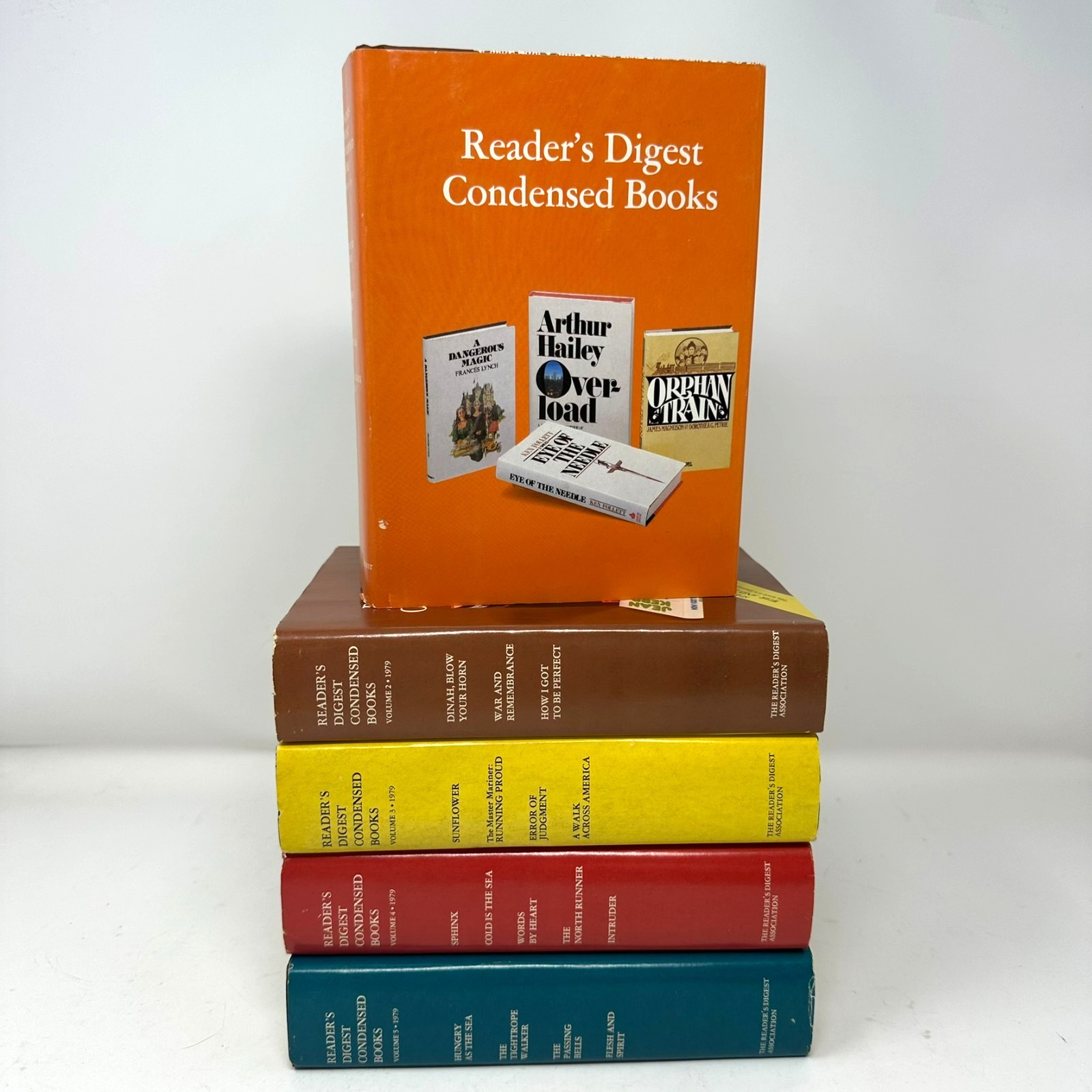 1979 Reader’s Digest Condensed Books | Complete With Dust Jackets | Vol. 1-5