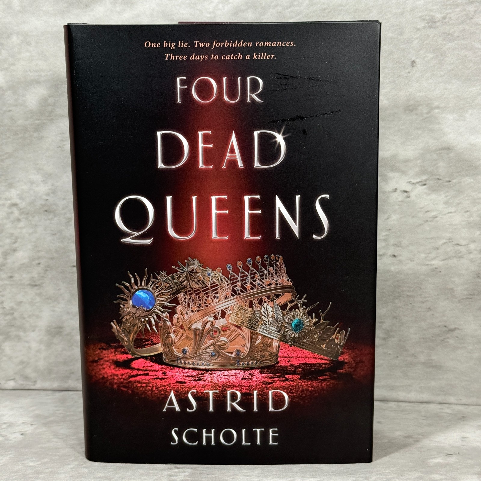 Four Dead Queens By Astrid Scholte Owlcrate Hardcover Signed