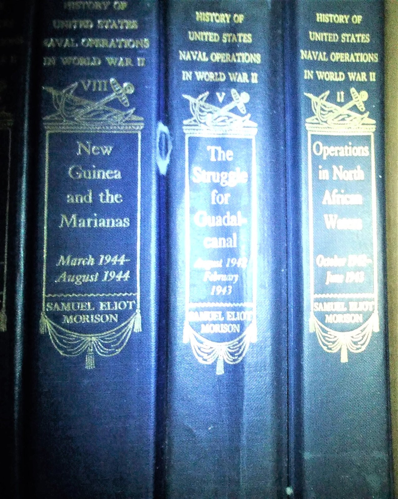 History of United States Naval Operations in World War II – Morrison 15 Vol Set
