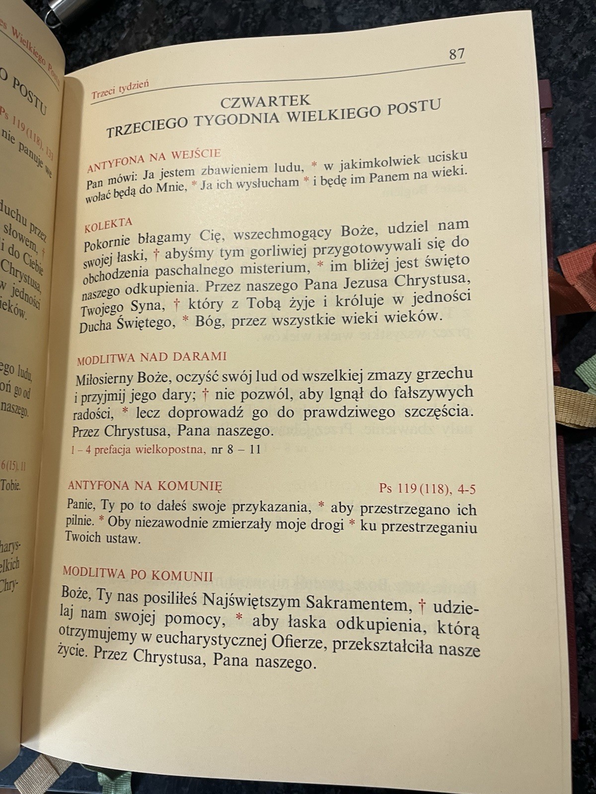 Mszal Lacinsko-Polski 1986 Latin Polish Missal for Priests Roman Catholic Mass