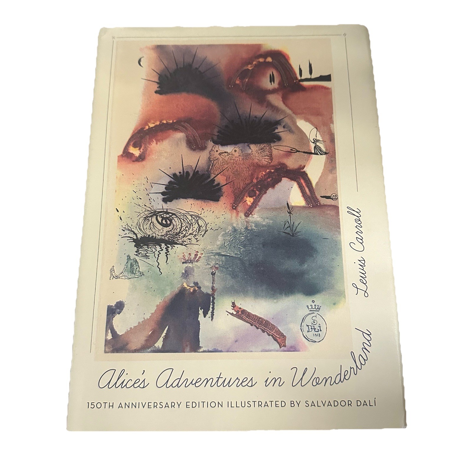 Alice’s Adventures In Wonderland Lewis Carroll Salvador Dali Hardcover Book