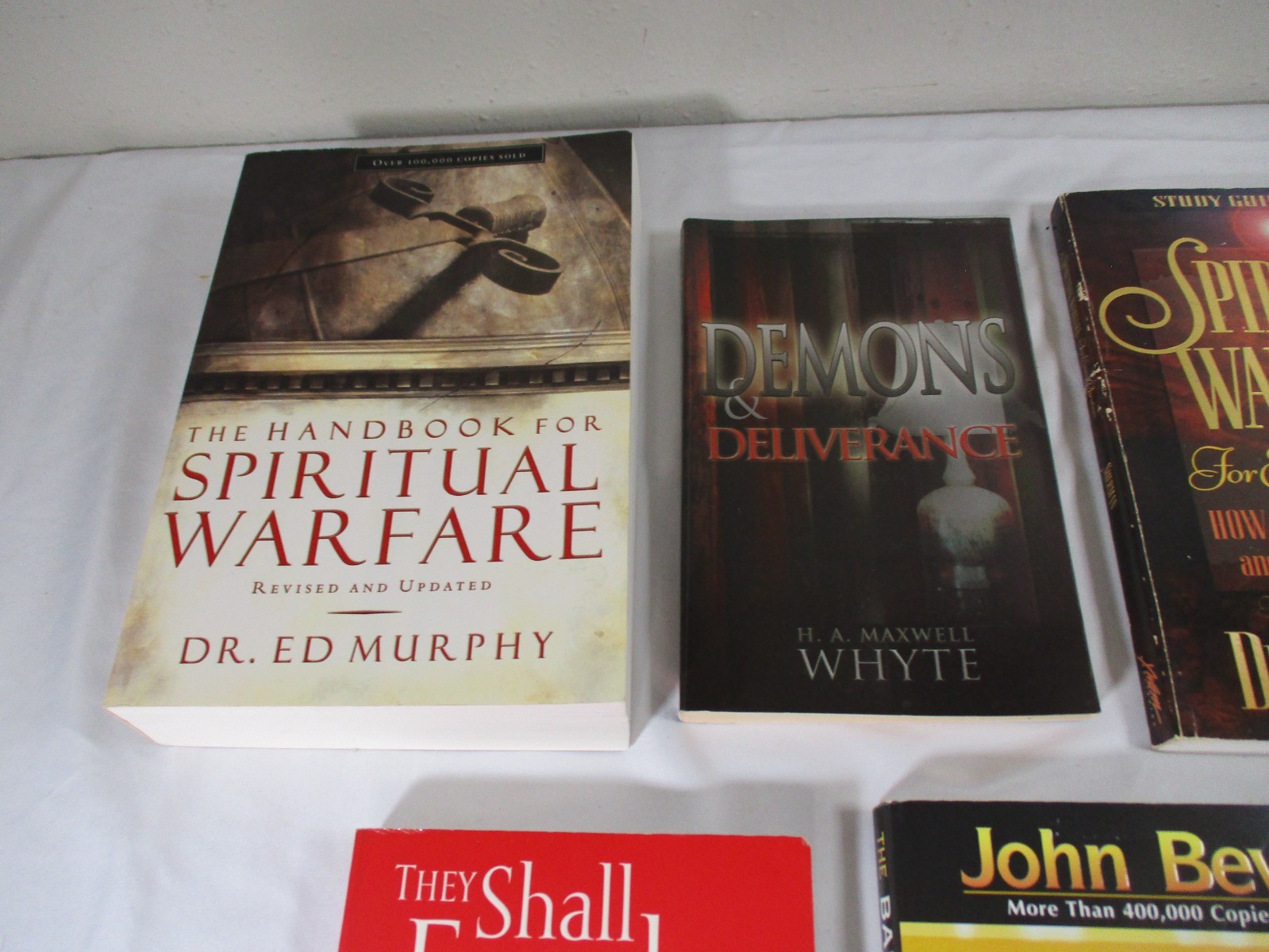 Bait of Satan Handbook For Spiritual Warefare Demons & Deliverance Lot Of 5