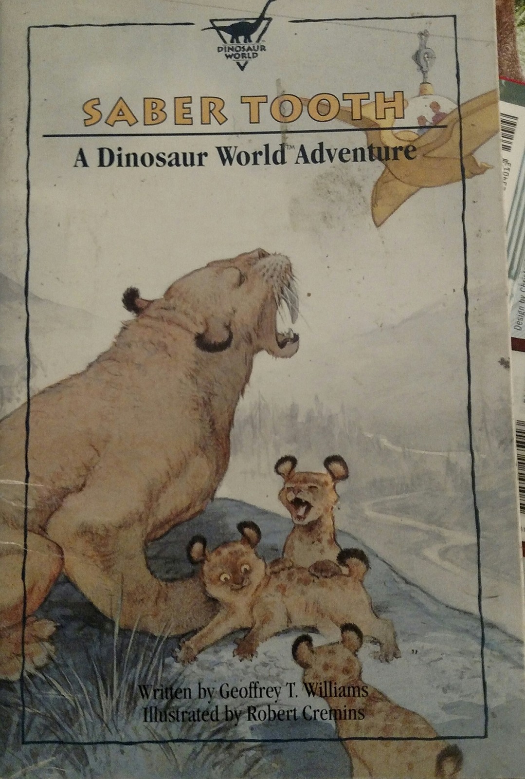 Saber Tooth Dinosaur, Dinosaur World Adventure Reader