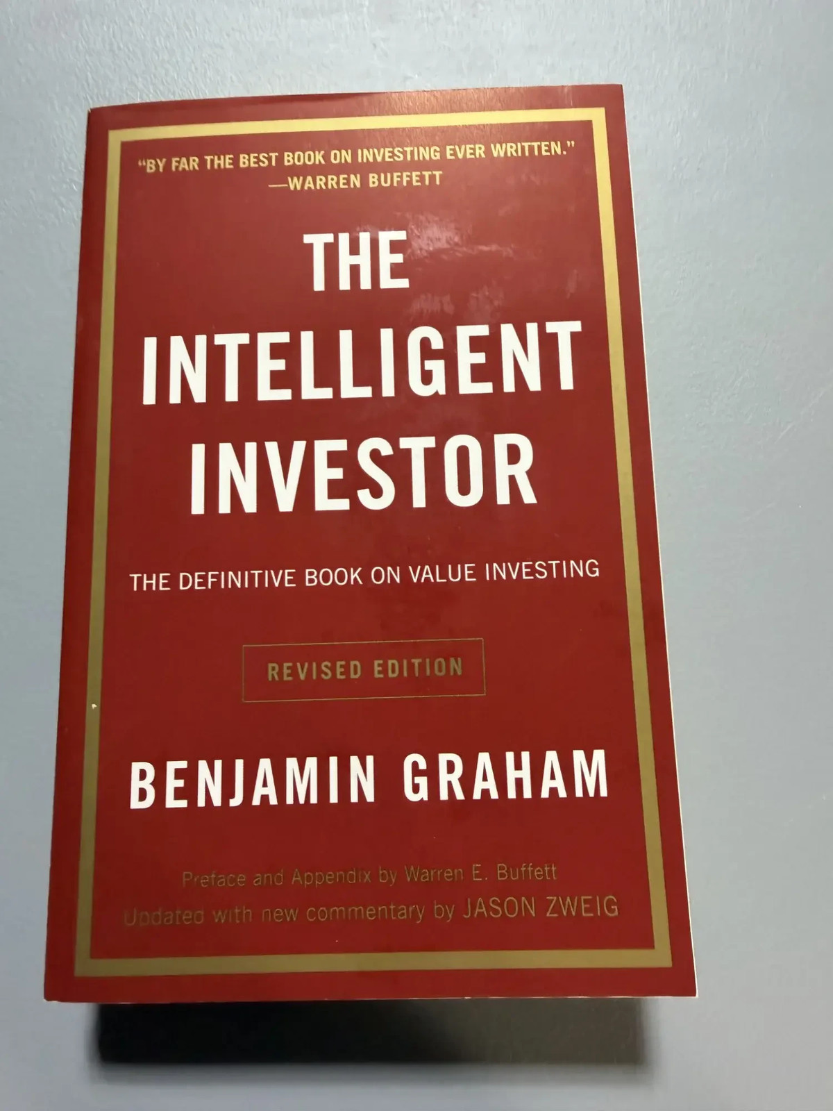 HarperCollins The Intelligent Investor Benjamin Graham Revised Edition Trade PB