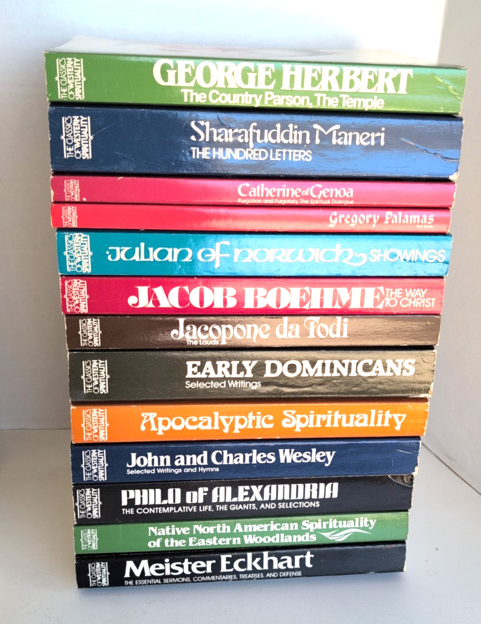 Classics of Western Spirituality Paulist Press Paperbacks Lot of 27