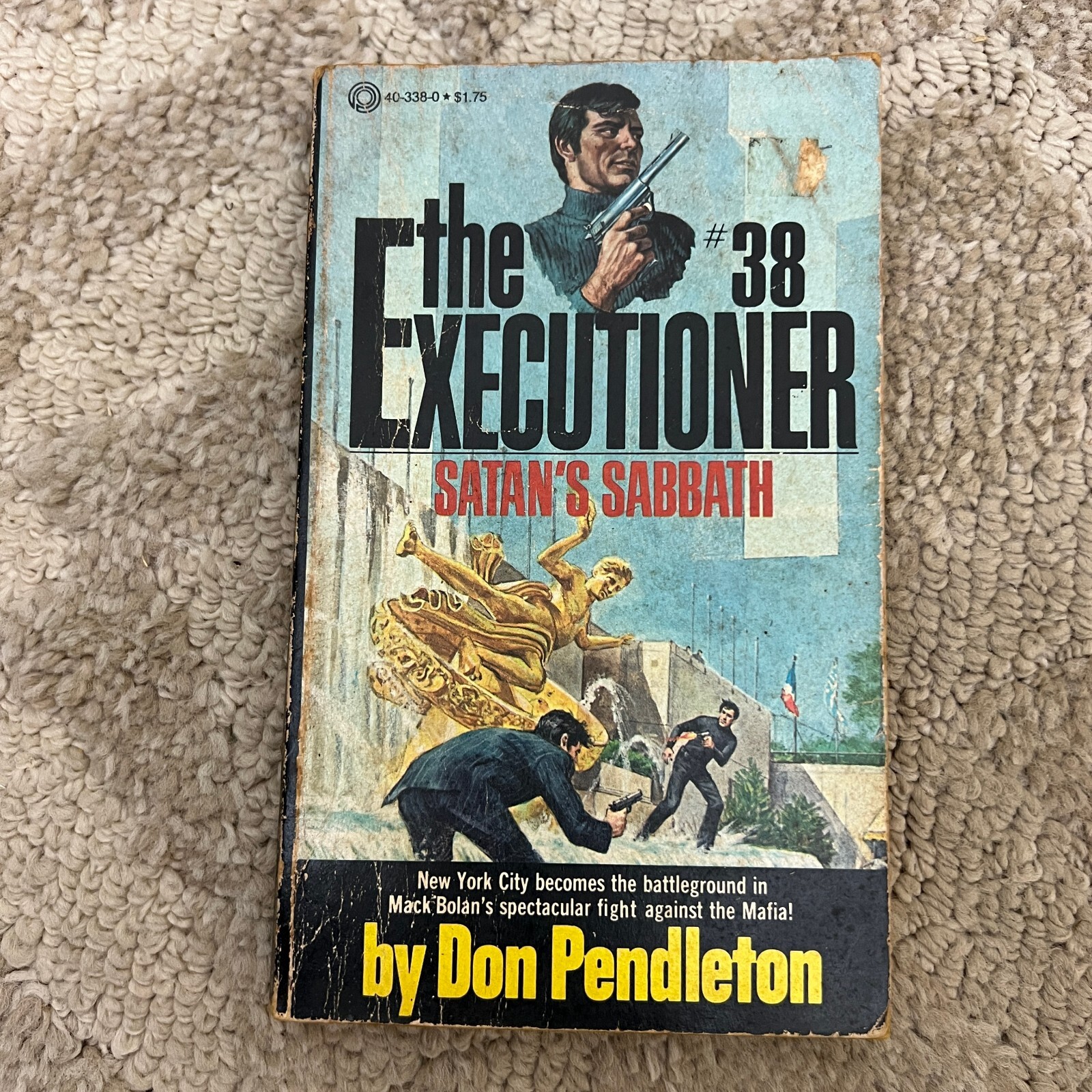 Satan’s Sabbath Action Paperback Book by Don Pendleton Adventure 1980
