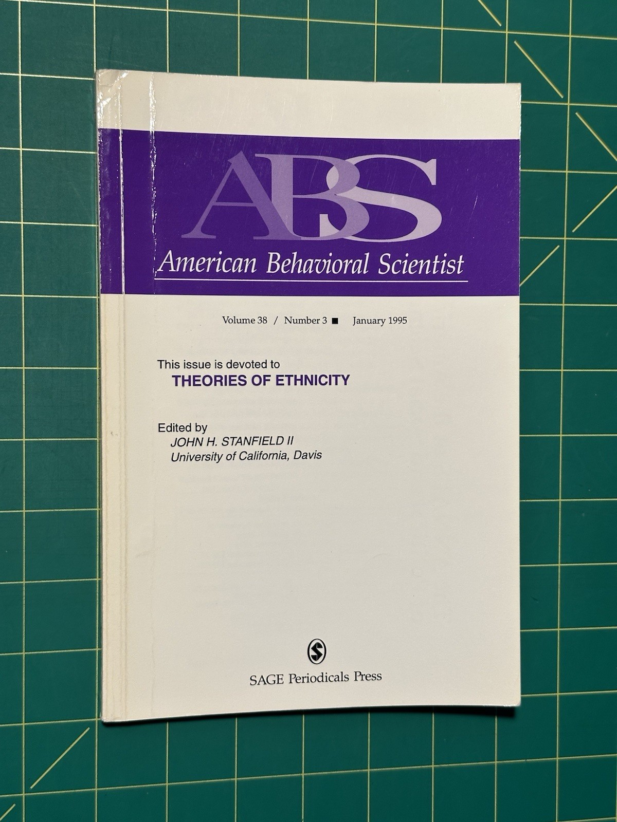 American Behavioral Scientist Volume 38 No 3 January 1995