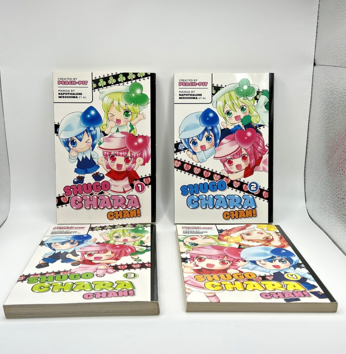 Shugo Chara Chan! Manga Volumes 1-4 Complete Set Peach-Pit Kodansha Comics