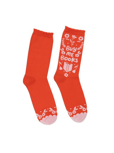 Buy Me Books Socks – Large Other by Out of Print Clothing