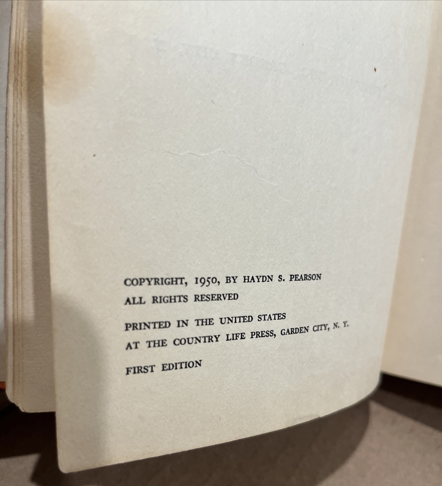 That Darned Minister’s Son Haydn Pearson 1950 Doubleday HC Book Rare 1st Edition