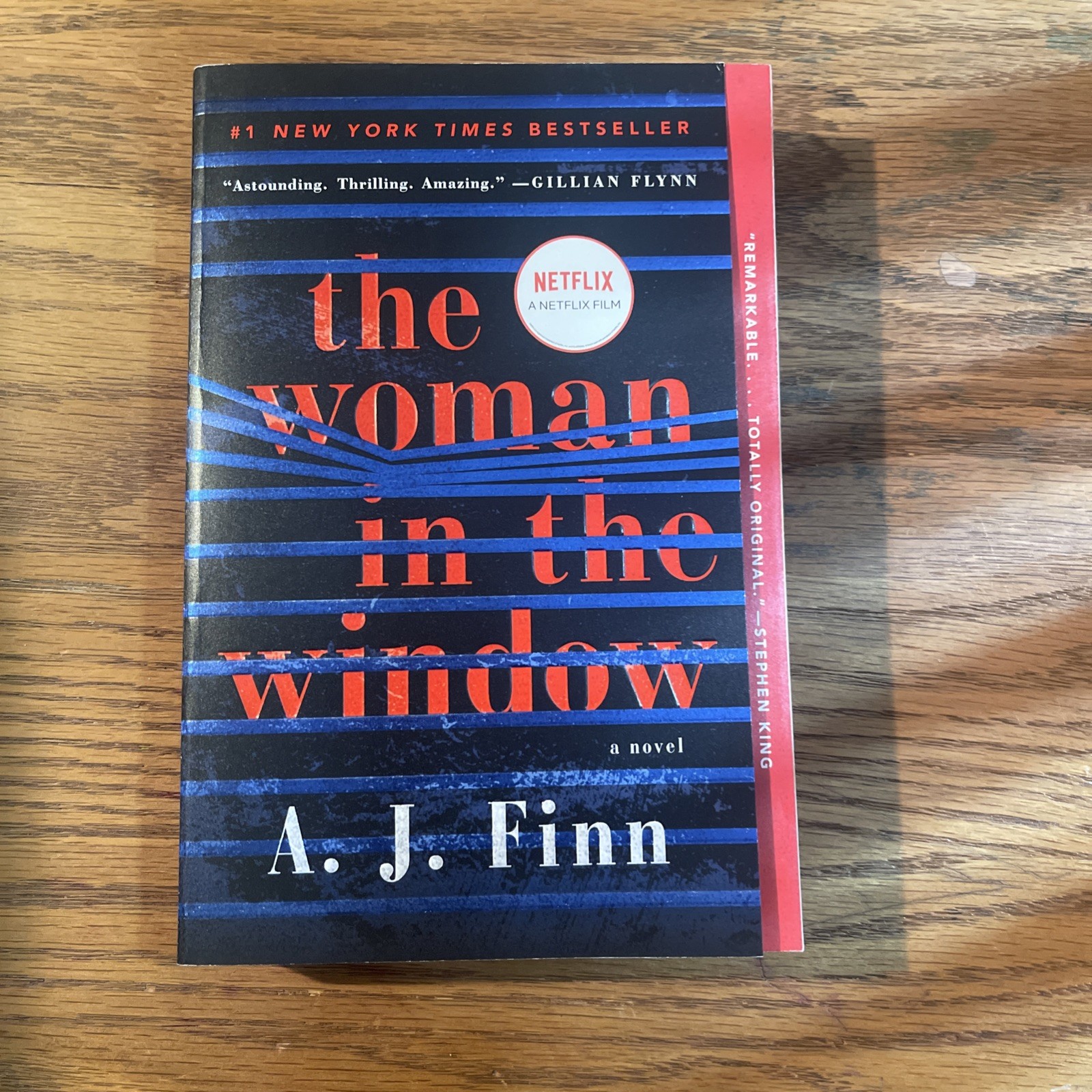 Woman in the Window : A Novel by A. J. Finn (2019, Trade Paperback)