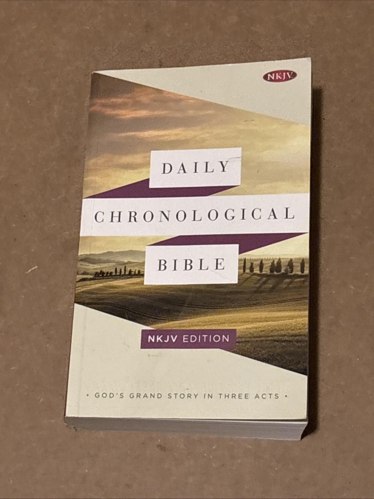 Daily Chronological Bible: NKJV Edition, Trade Paper by Holman Bible Publishers