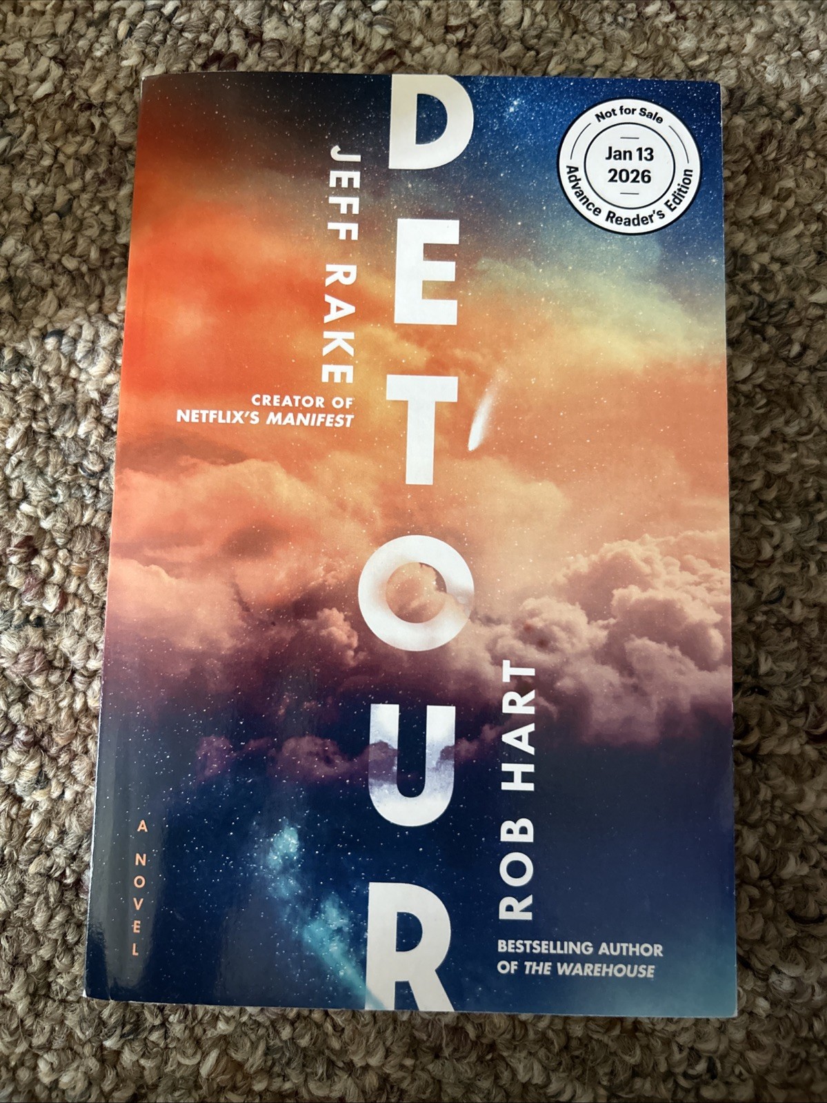 DETOUR – JEFF RAKE & ROB HART ARC 1/26 SCI FI THRILLER